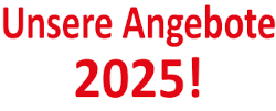 Unsere Angebote 2025